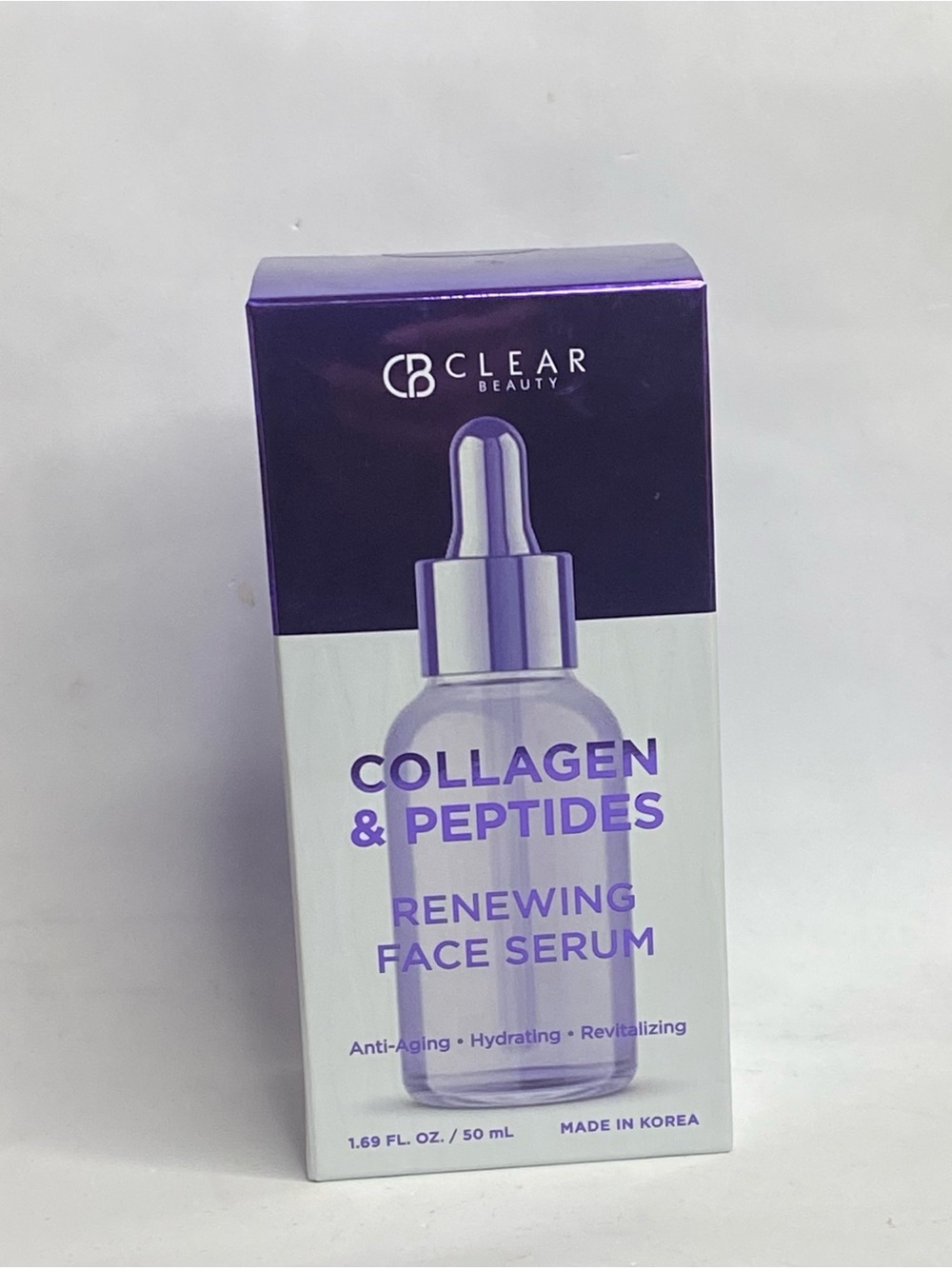 Clear Beauty Collagen & Peptides Firming Face Serum 1.69 fl oz